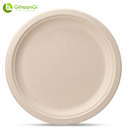10" Bagasse Plates (Brown)