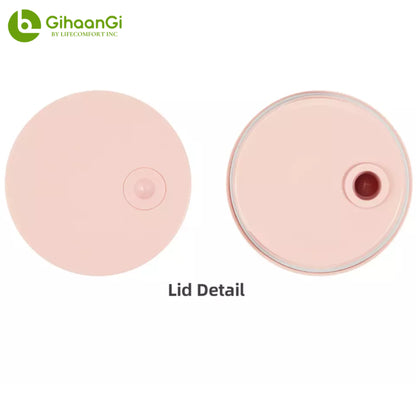 40oz Insulated Tumbler w/ Straw & Extra Lid - Stainless Steel Travel Mug